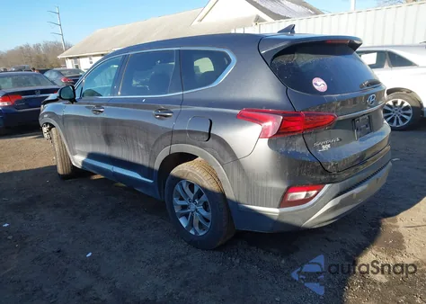 2020 Hyundai Santa Fe from USA, damaged, VIN 5NMF3CAD1LH205785